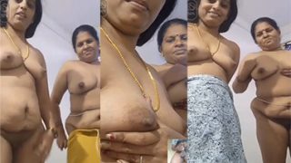 Telugu Mallu Aunty Enjoying – Nude Showing Porn