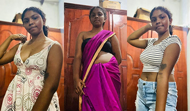 Dusky Telugu Mallu GF Nude Fingering Sex